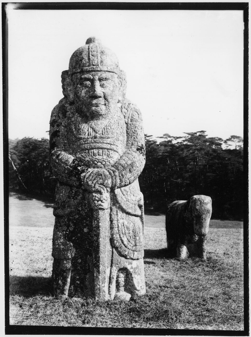 성종 선릉 무석인과 석마